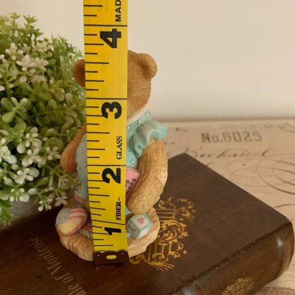 Cherished Teddies “Anxiously Awaiting The Arrival” Figurine - Picture 9 of 10